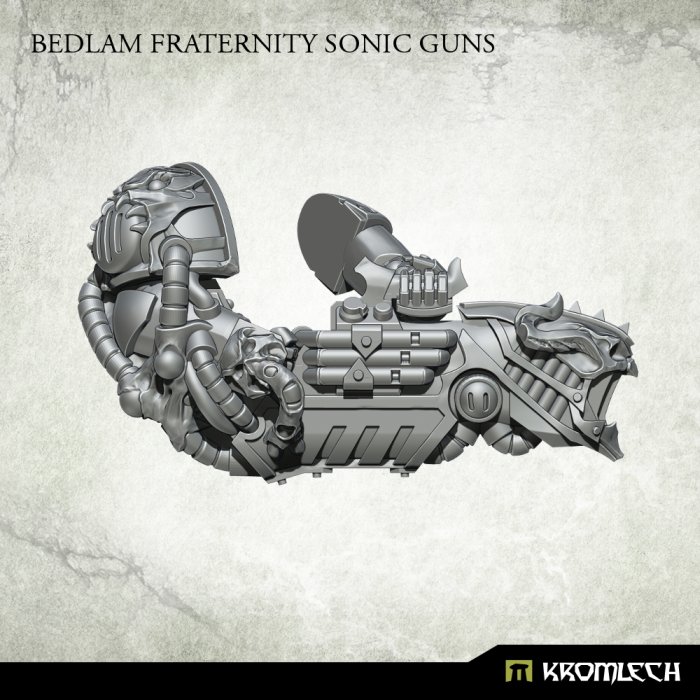 Kromlech Bedlam Fraternity Sonic Guns (4) New - TISTA MINIS