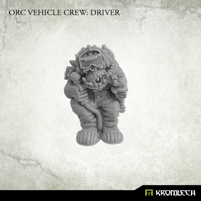 Kromlech Orc Vehicle Crew: Driver New - TISTA MINIS