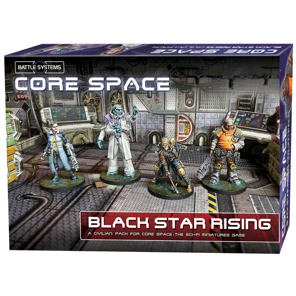 BATTLE SYSTEMS CORE SPACE BLACK STAR RISING New - Tistaminis