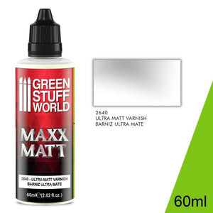 Green Stuff World Auxiliary Maxx Matt Varnish 60ml - Ultramate - Tistaminis