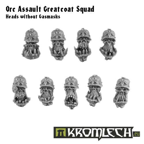 Kromlech Orc Assault Greatcoat Squad New - TISTA MINIS