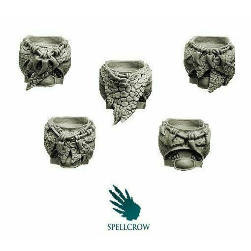 Spellcrow Salamandra Knights Torsos (ver. 1) - SPCB5905 - TISTA MINIS