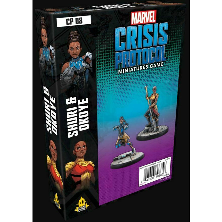 New Marvel Crisis Protocol: Okoye and Shuri Character Pack - TISTA MINIS