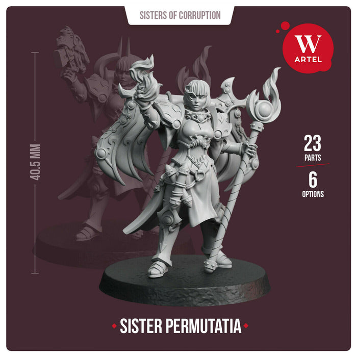 Artel Miniatures - Sister Permutatia New - TISTA MINIS