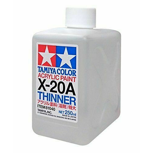 Tamiya TAM81040 X20AEL THINNER (250ml) New - TISTA MINIS