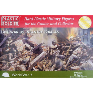 Plastic Soldier Company WW2020006 1/72ND AMERICAN INFANTRY '44-'45 -*BAGGED* New - TISTA MINIS