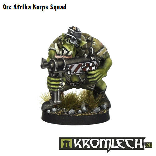 Kromlech Ork Afrika Korps Squad New - TISTA MINIS