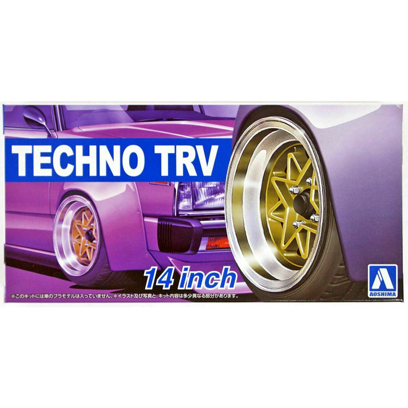 Aoshima 1/24 TECHNO TRV 14inch New - TISTA MINIS