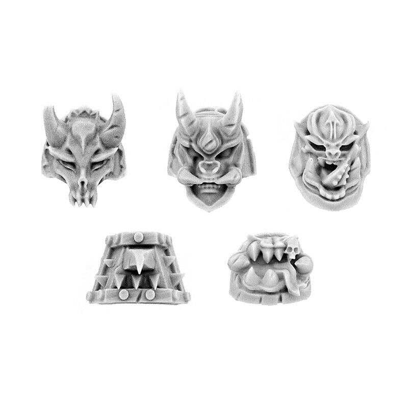 Wargames Exclusives - CHAOS SHOULDER PADS OF CHANGES AND INTRIGUE (5U) New - TISTA MINIS