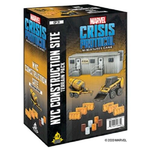 Marvel Crisis Protocol: Nyc Construction Site Terrain Expansion New - TISTA MINIS