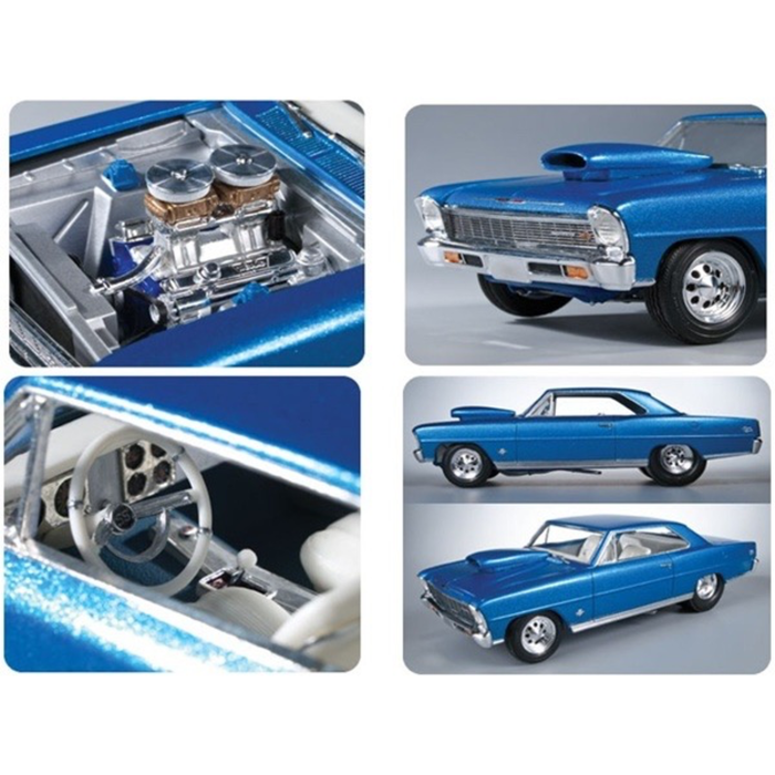 AMT AMT636 1966 CHEVY NOVA PRO STREET (1/25) New - Tistaminis