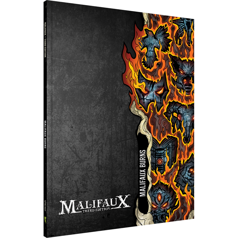 Malifaux Burns Expansion Book New - Tistaminis