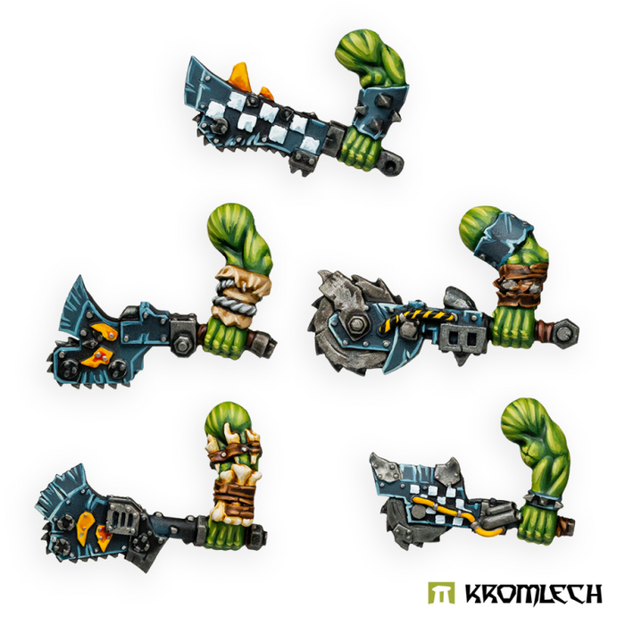 Kromlech	Orc Wild Tribez Melee Weapons (5) New - Tistaminis