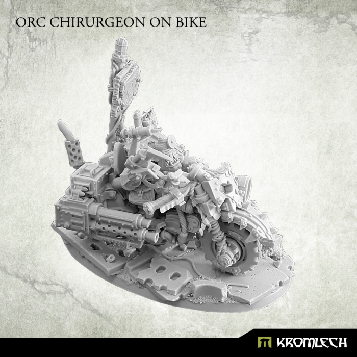 Kromlech Orc Chirurgeon on Bike New - TISTA MINIS