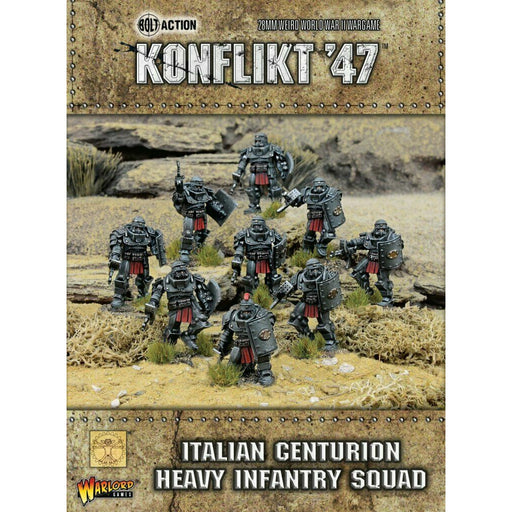 Bolt Action: Konflikt '47 - Italian Centurion Heavy Infantry Squad New - TISTA MINIS