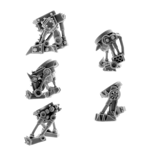 Wargames Exclusive ORK CYBORG CONVERSION BITS BIONIC LEGS T2 (5U) New - TISTA MINIS