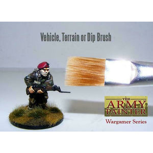 Army Painter Hobby Brush - Wargamer Vehichle Terrain Brush BR7011 New - TISTA MINIS