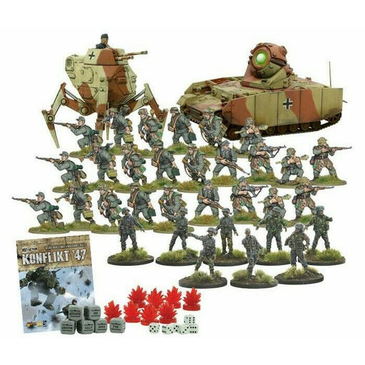 Konflikt 47 Germany starter set New - Tistaminis