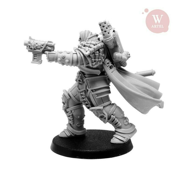 Artel Miniatures - Unforgiving Chaplain 54mm - Limited Edition New - Tistaminis