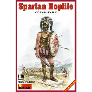 MiniArt Spartan Hoplite. V century B.C. (1/16) New - TISTA MINIS