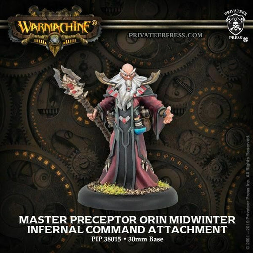 Warmachine Infernals Master Preceptor Orin Midwinter NEW - TISTA MINIS