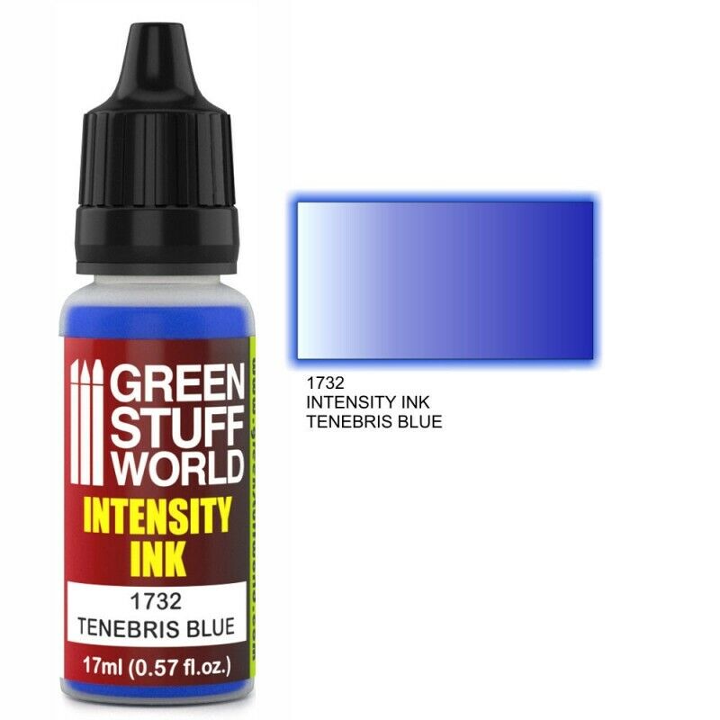 Green Stuff World Inks Intensity Ink TENEBRIS BLUE - Tistaminis