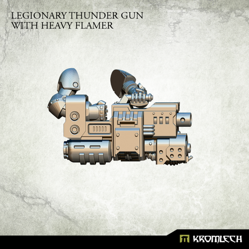 Kromlech Legionary Heavy Thunder Gun with Heavy Flame New - TISTA MINIS