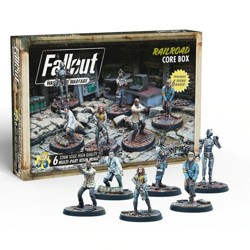 FALLOUT WASTELAND WARFARE: RAILROAD CORE BOX Apr 15 Pre-Order - Tistaminis