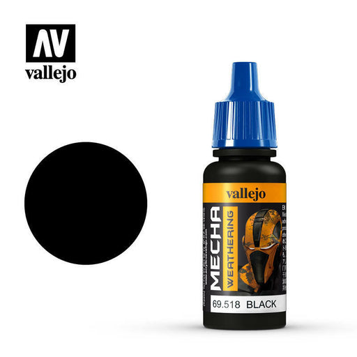 Vallejo Mecha Colour Paint Black Wash (69.518) - Tistaminis