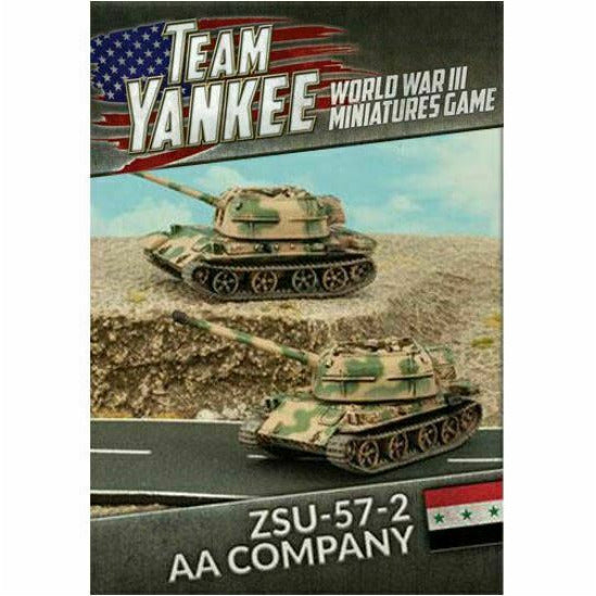 World War III: Team Yankee Iraqi ZSU-57-2 AA Platoon New - TISTA MINIS