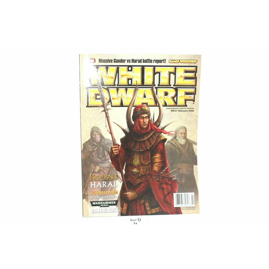 Warhammer White Dwarf WD21 Feb 2008 WD4 - Tistaminis