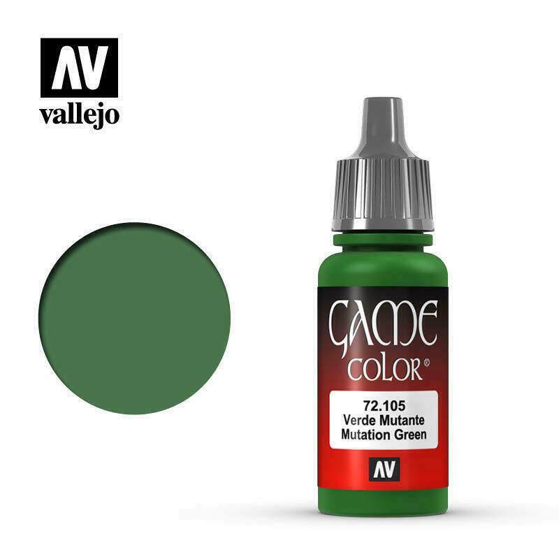 Vallejo Game Colour Paint Game Color Mutation Green (72.105) - Tistaminis