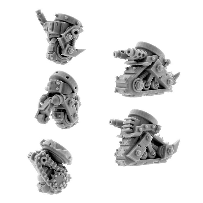 Wargames Exclusive ORK CYBORG CONVERSION BITS BIONIC MONOBASE (5U) New - TISTA MINIS