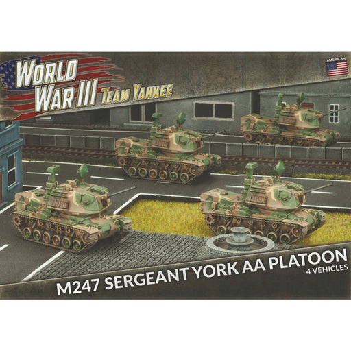 Team Yankee American M247 Sergeant York AA Platoon New - TISTA MINIS