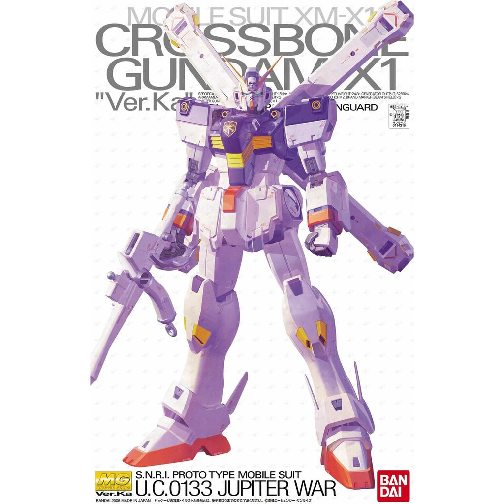 Bandai Gundam MG Cross Bone Gundam X1 Ver.Ka New - Tistaminis