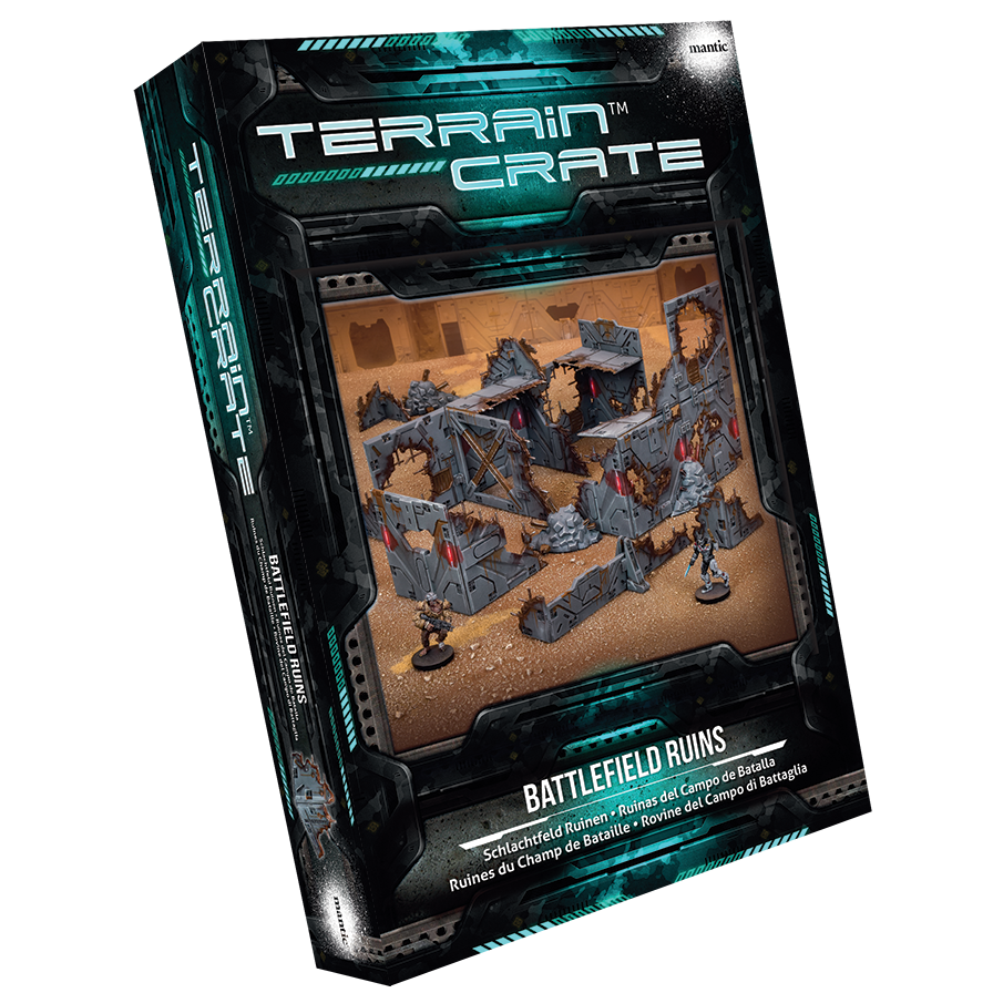 Terrain Crate Battlefield Ruins: Wave 1: Sci-Fi New - Tistaminis