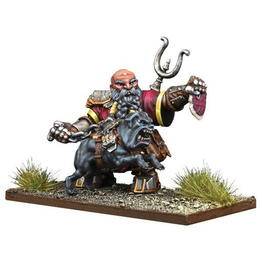 Kings of War Dwarf Support Pack: Mastiff Packmaster New - TISTA MINIS