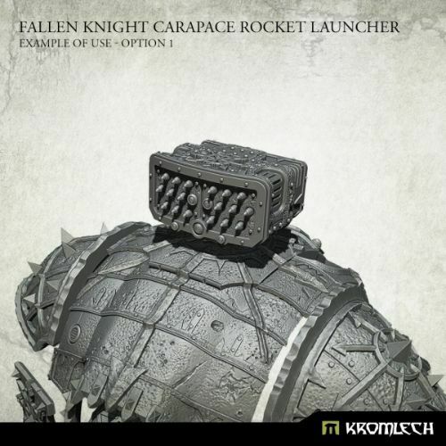 Kromlech Fallen Knight Carapace Rocket Launcher (1) New - TISTA MINIS