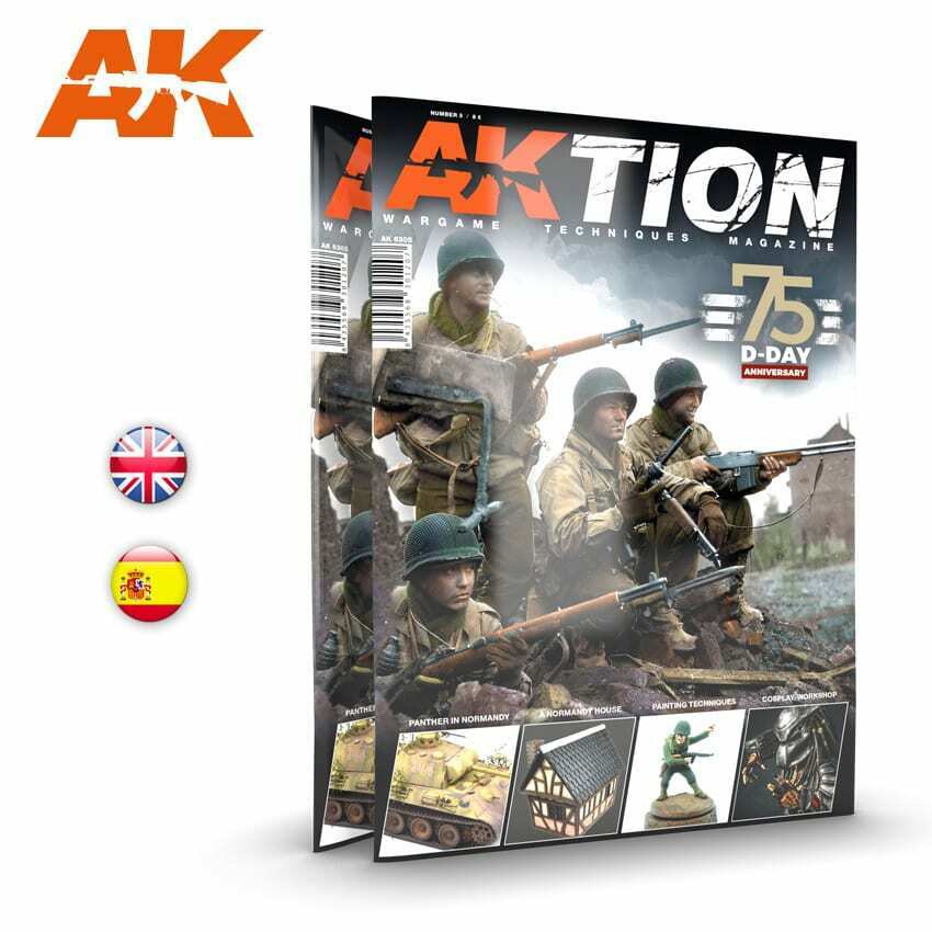 AK Interactive AKTION WARGAME Magazine - Issue 3. English New - Tistaminis