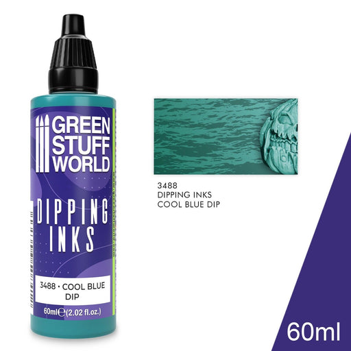 Green Stuff World Dipping ink 60 ml - COOL BLUE DIP New - Tistaminis