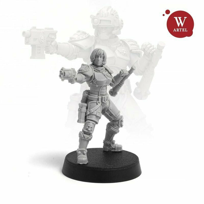 Artel Miniatures - L.E.U. - Senior Officer 28mm New - TISTA MINIS