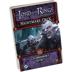 The Lord Of The Rings Card Game Nightmare Deck CELEBRIMBOR'S SECRET POD New - TISTA MINIS