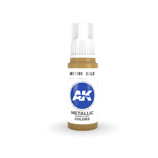 AK 3rd GEN Acrylic Gold 17ml - Tistaminis