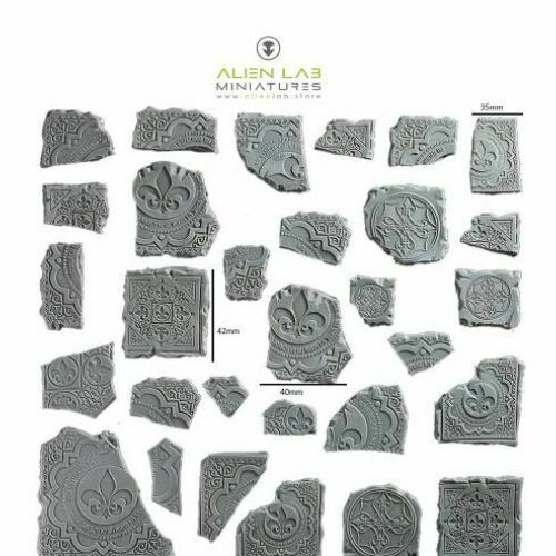 Alien Lab Miniatures TEMPLE BASING KIT New - Tistaminis