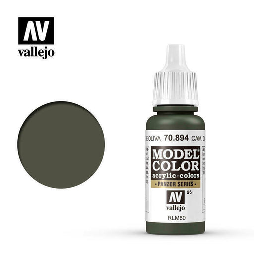 Vallejo Model Colour Paint Camo Olive Green (70.894) - Tistaminis