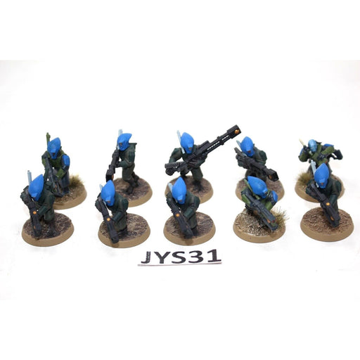 Warhammer Tau Pathfinders With Rail Rifles - JYS31 - Tistaminis