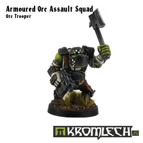 Kromlech Armoured Orc Assault Squad New - TISTA MINIS