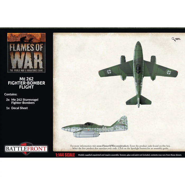 Flames of War	ME-262 Flight (2x) June 25th Pre-Order - Tistaminis