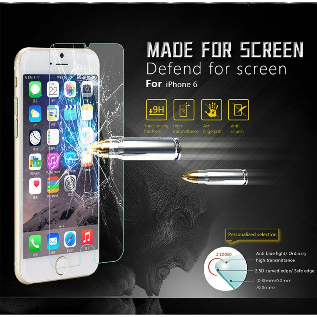 9H LCD Premium Tempered Glass Screen Protector For Apple iPhone 5 6 6Plus 7 7+ | TISTAMINIS