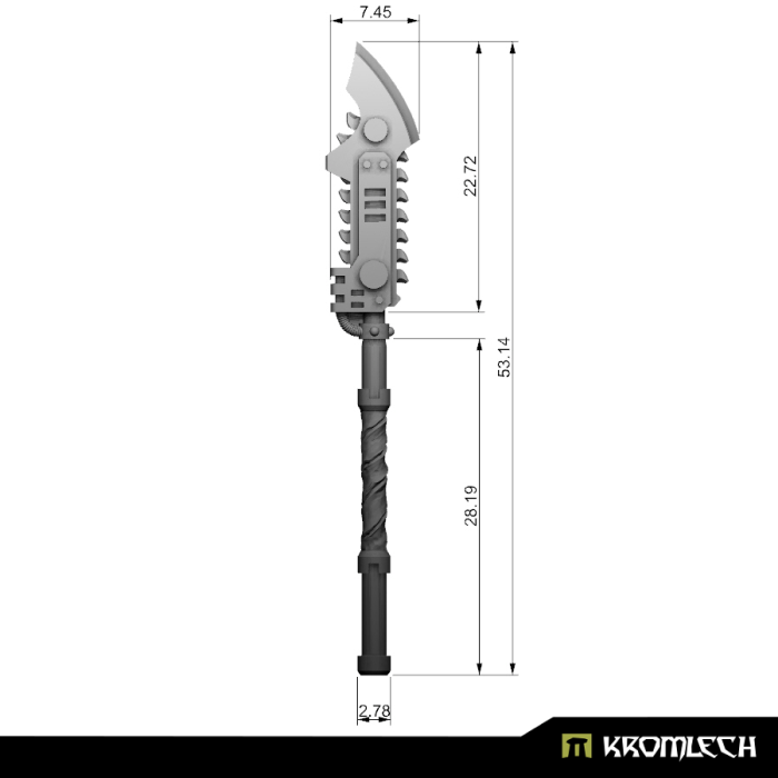 Kromlech Legionary Chainglaives (5) New - TISTA MINIS